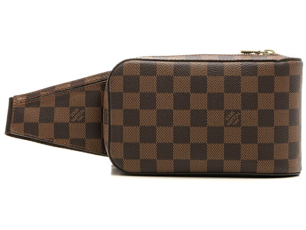 LOUIS VUITTON body bag Geronimos Damier Ebene Brown